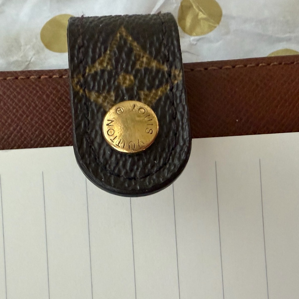 Authentic Louis Vuitton Monogram Agenda W/Entrupy COA - Picture 13 of 14